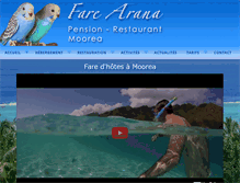 Tablet Screenshot of farearana.com